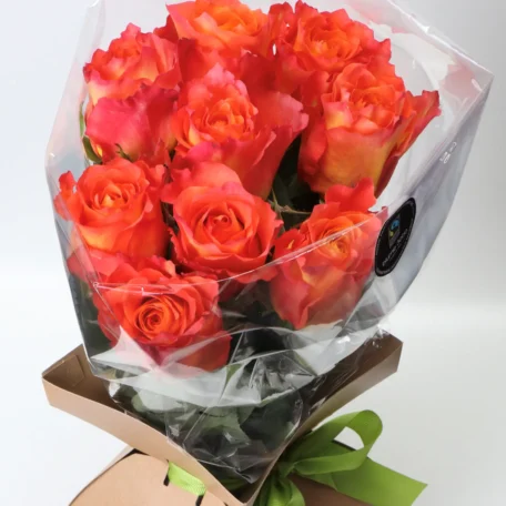 Rose-Böxli orange - blume 3000