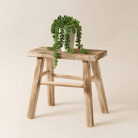 Dekorativer rechteckiger Dekohocker