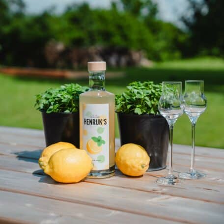 HENRUK's Likör Basilikum & Zitrone 50 cl