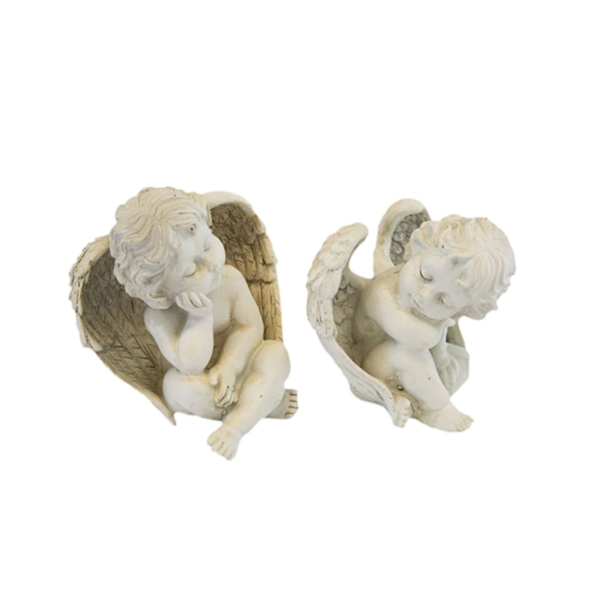 Engel gross sitzend 10 cm 2 Stk.