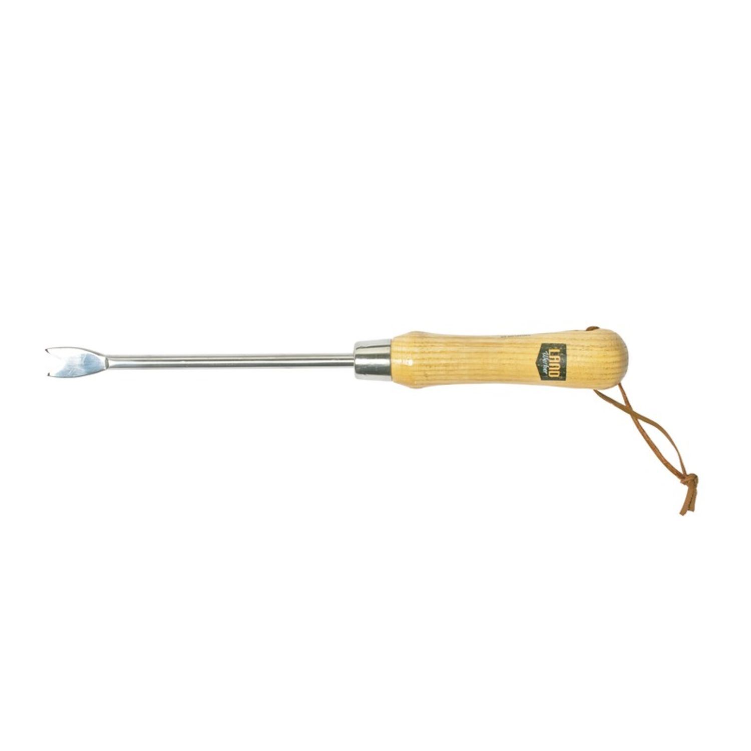 Unkrautstecher Edelstahl / Hartholz