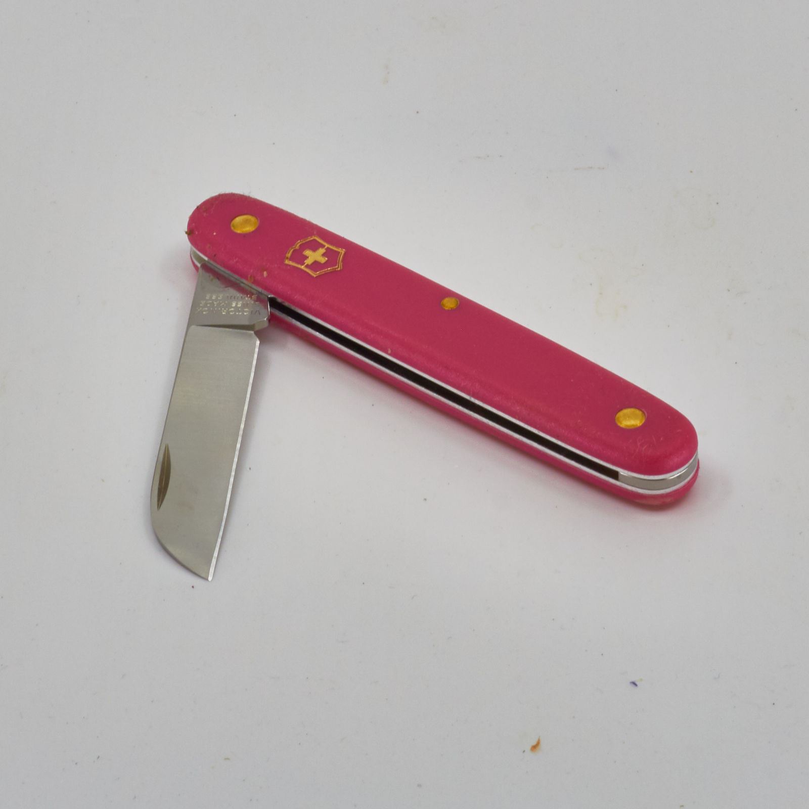Blumenmesser 100mm 'Victorinox' pink, Rechtshänder