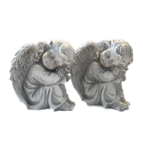 Ange assis 12cm 2pcs
