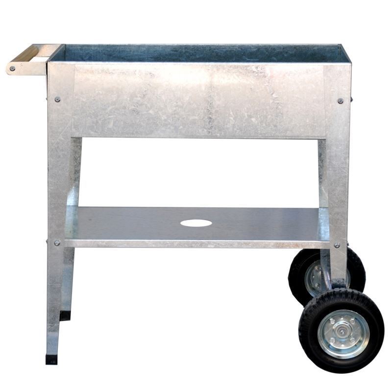 Bac surélevé Urban Garden Trolley galvanisé