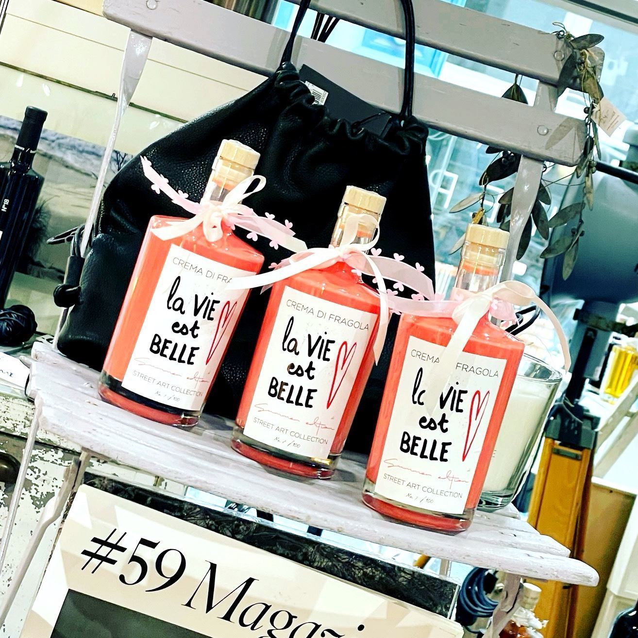 Crema di fragola - Erdbeercrème - La vie est belle