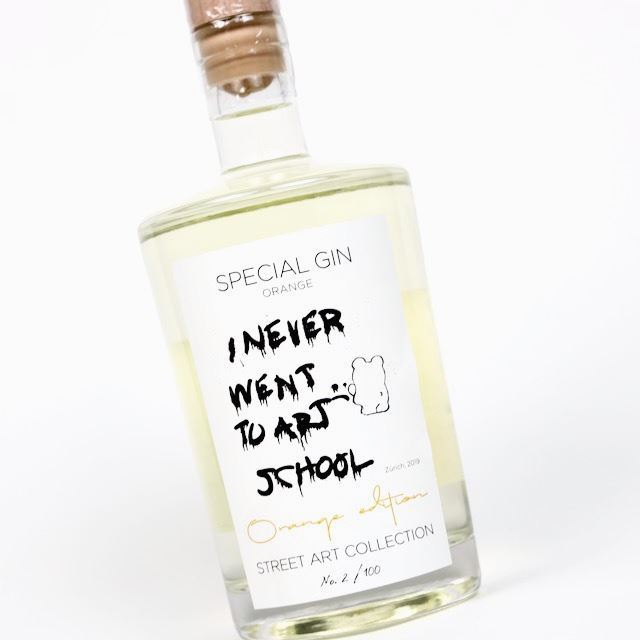 Special Gin - I never went to art school - Orange