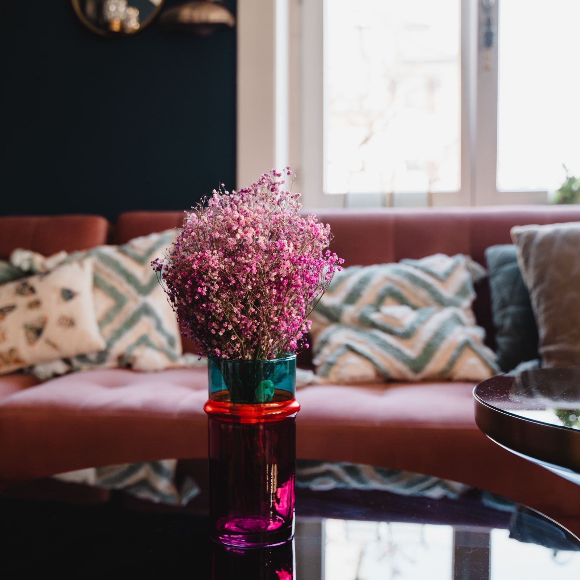 Bouquet de fleurs séchées Gypsophile