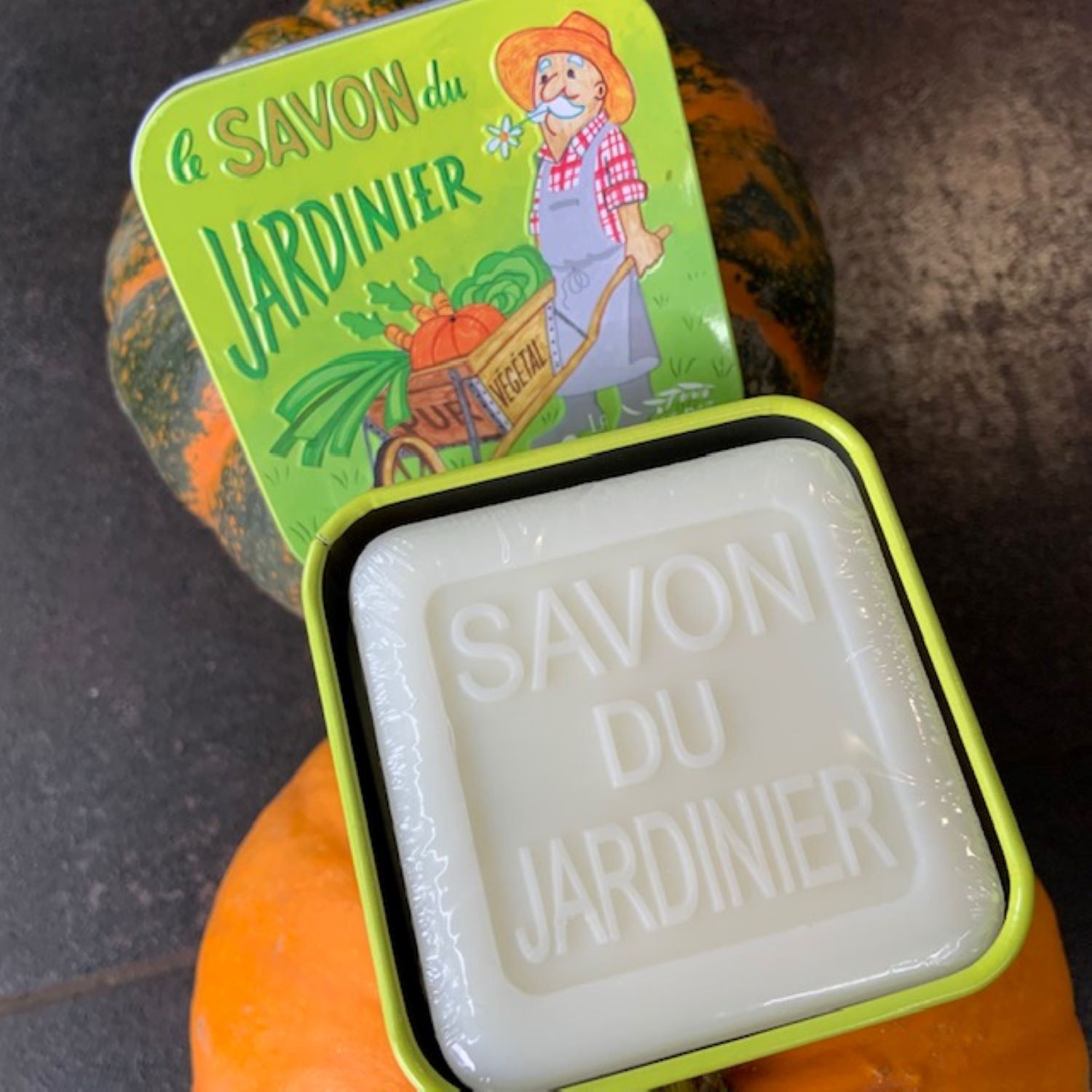 Metalldose & Seife des Gärtners 100g