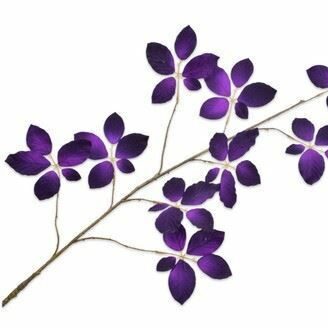 Leaf purple 114cm