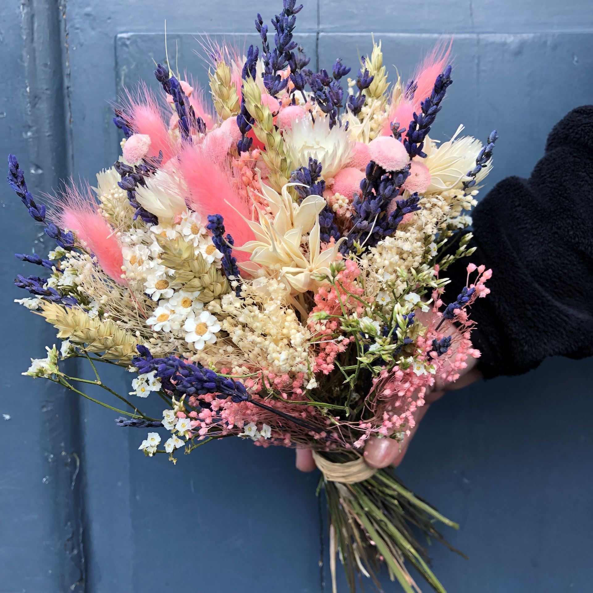 Trockenblumen Strauss Bund mix 