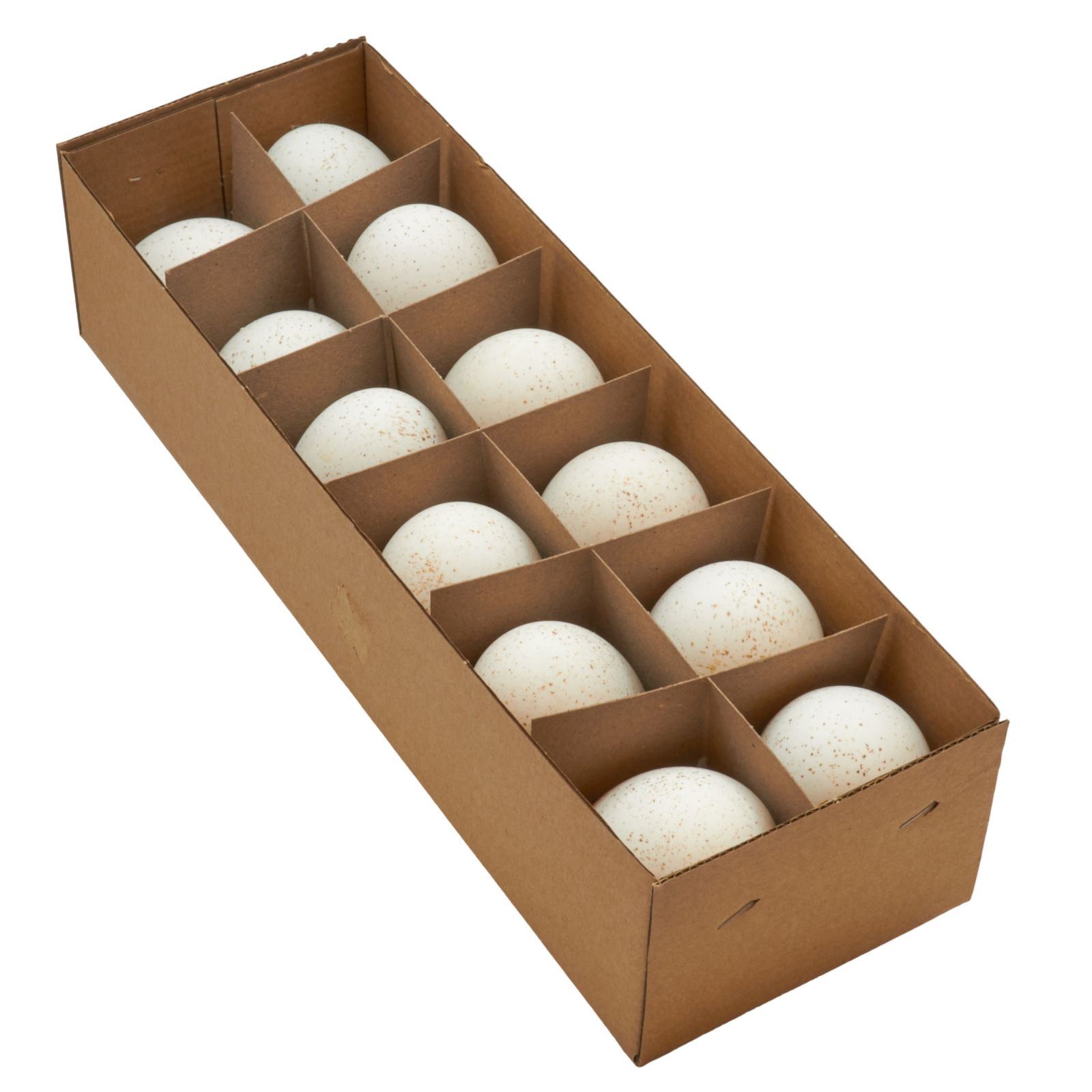 Oeufs de dinde 'soufflés' boîte de 12pcs