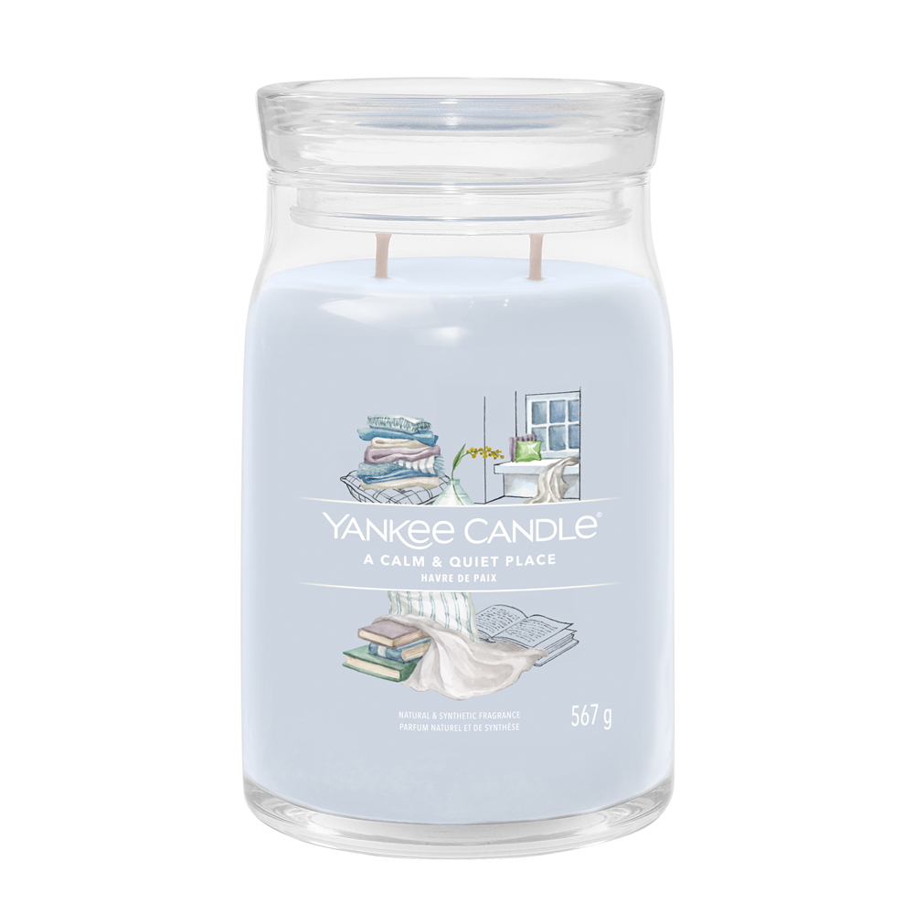 A Calm & Quiet Place Signature Large Jar