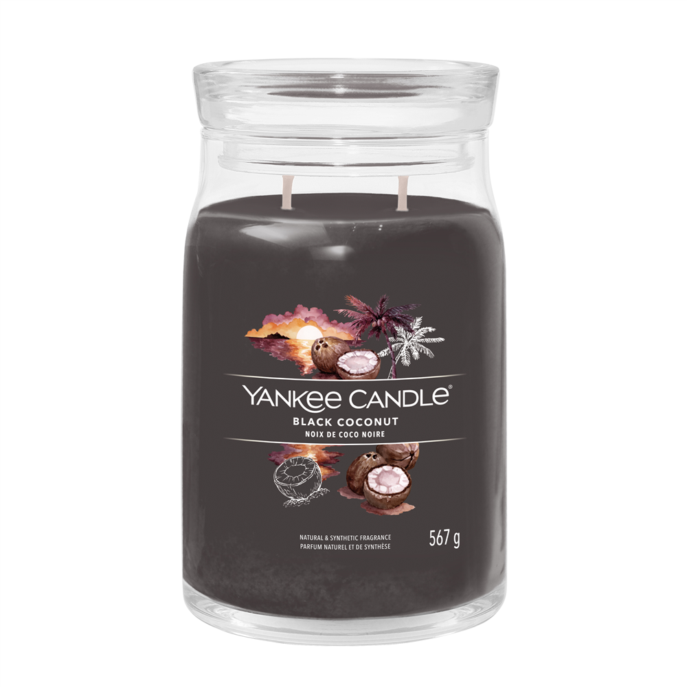 Black Coconut Signature Large Jar