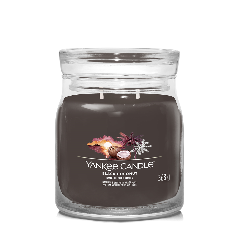 Black Coconut Signature Medium Jar