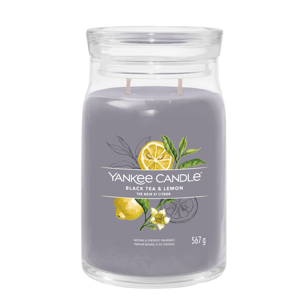 Black Tea & Lemon Signature Large Jar