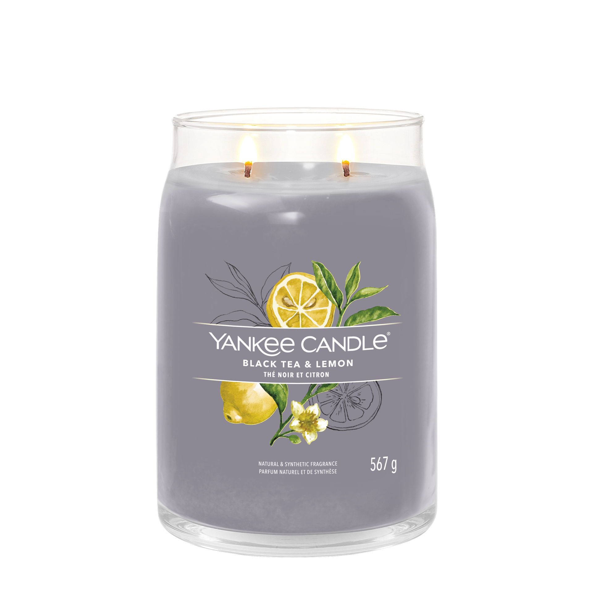 Black Tea & Lemon Signature Large Jar