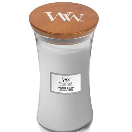 Grand pot de lavande et de cèdre