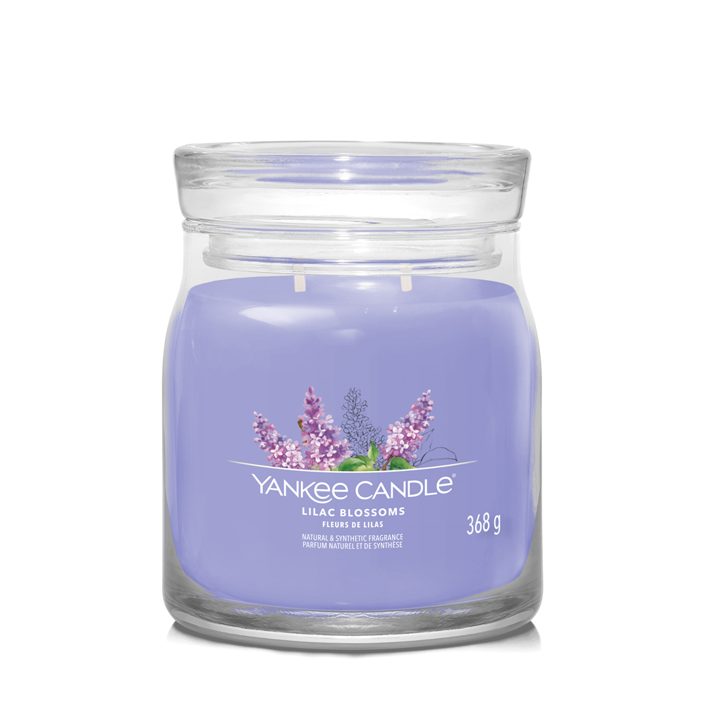 Lilac Blossoms Signature Medium Jar