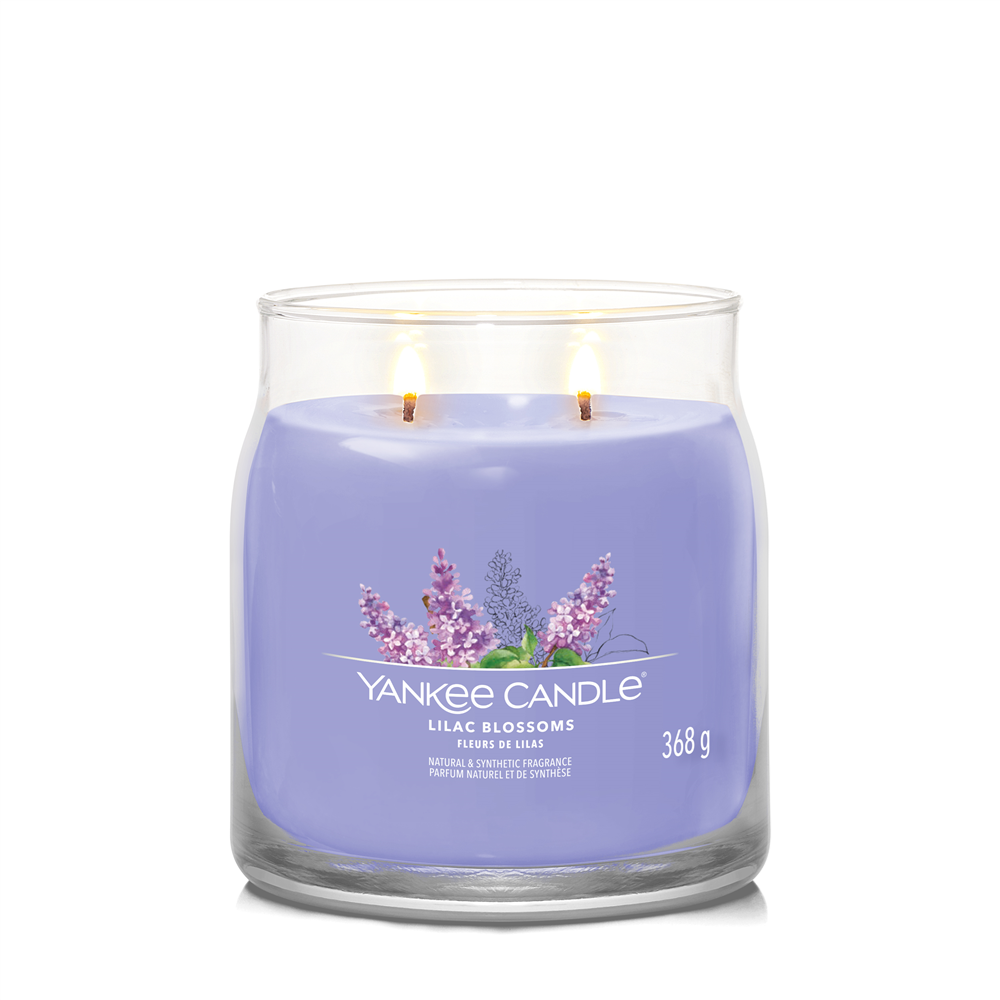 Lilac Blossoms Signature Medium Jar