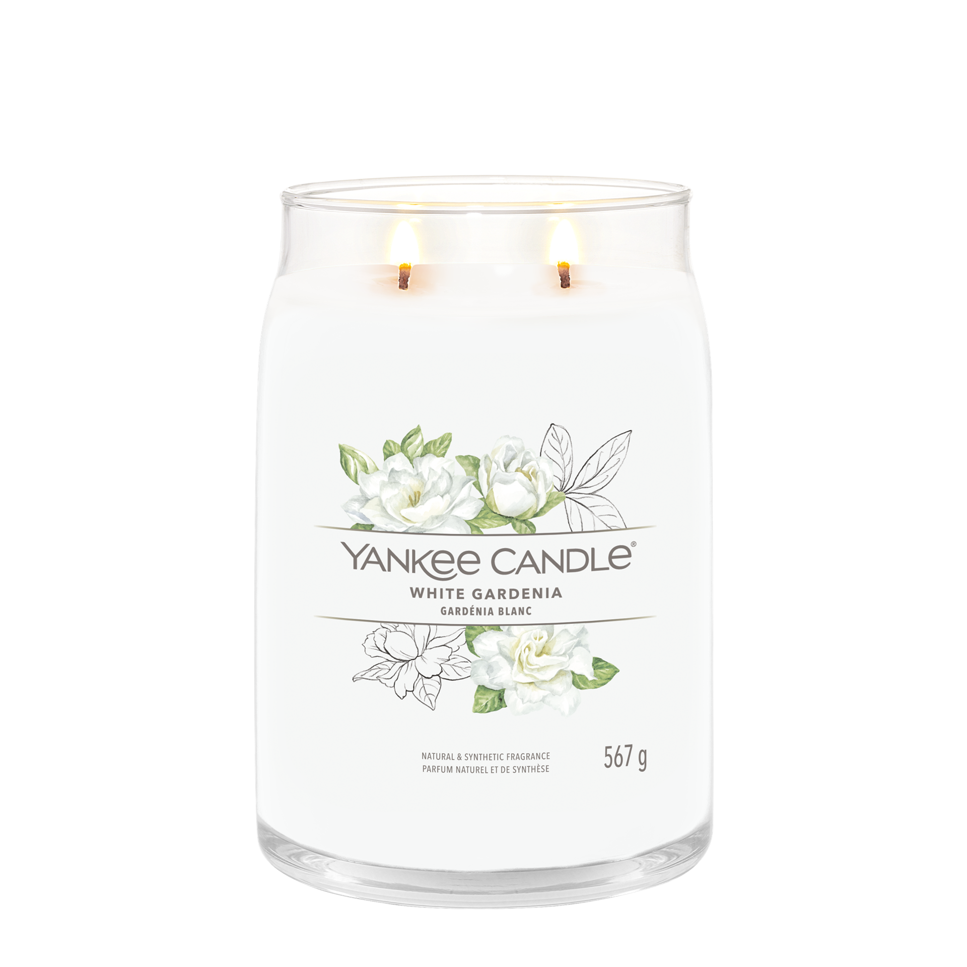 White Gardenia Signature Grand pot