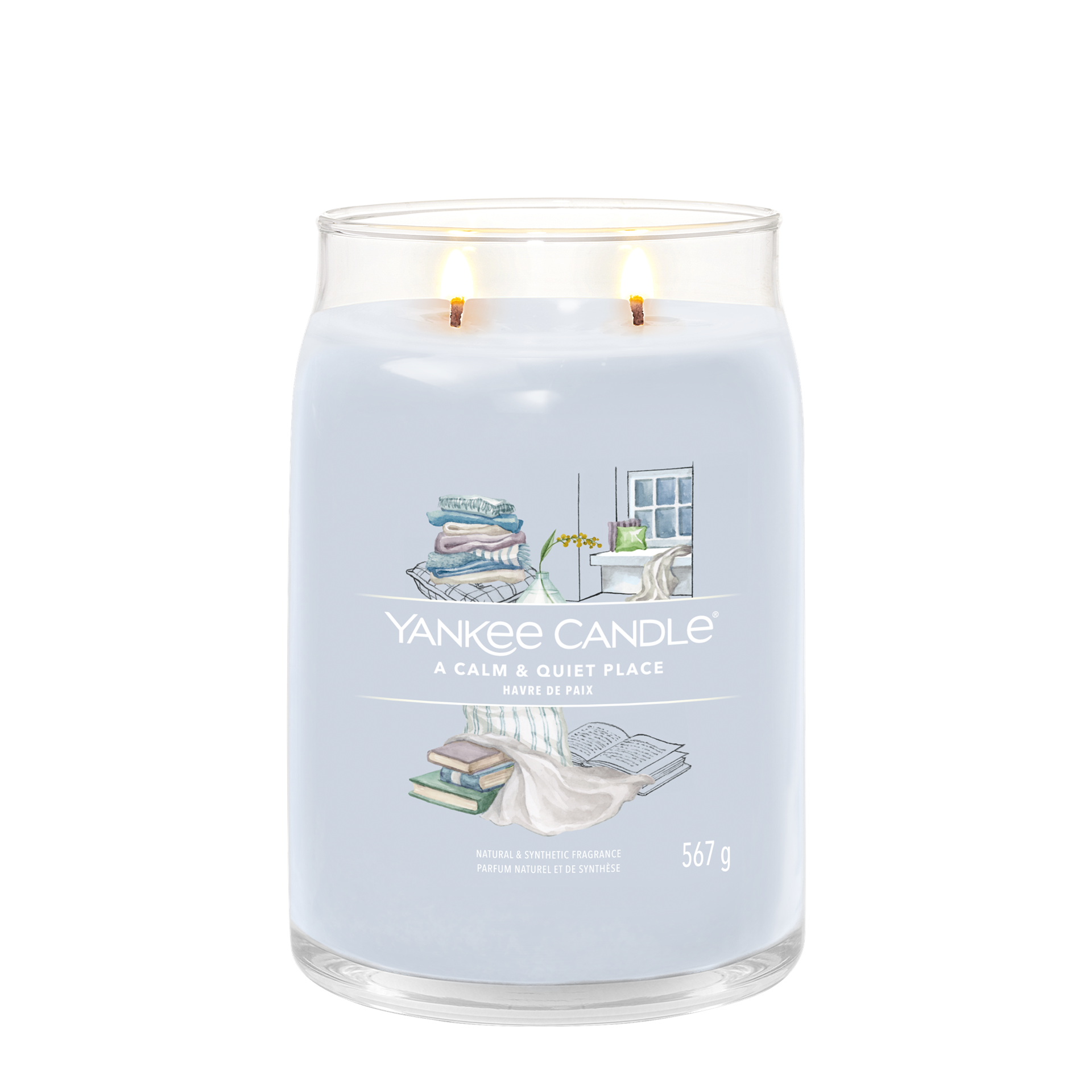 A Calm & Quiet Place Signature Large Jar