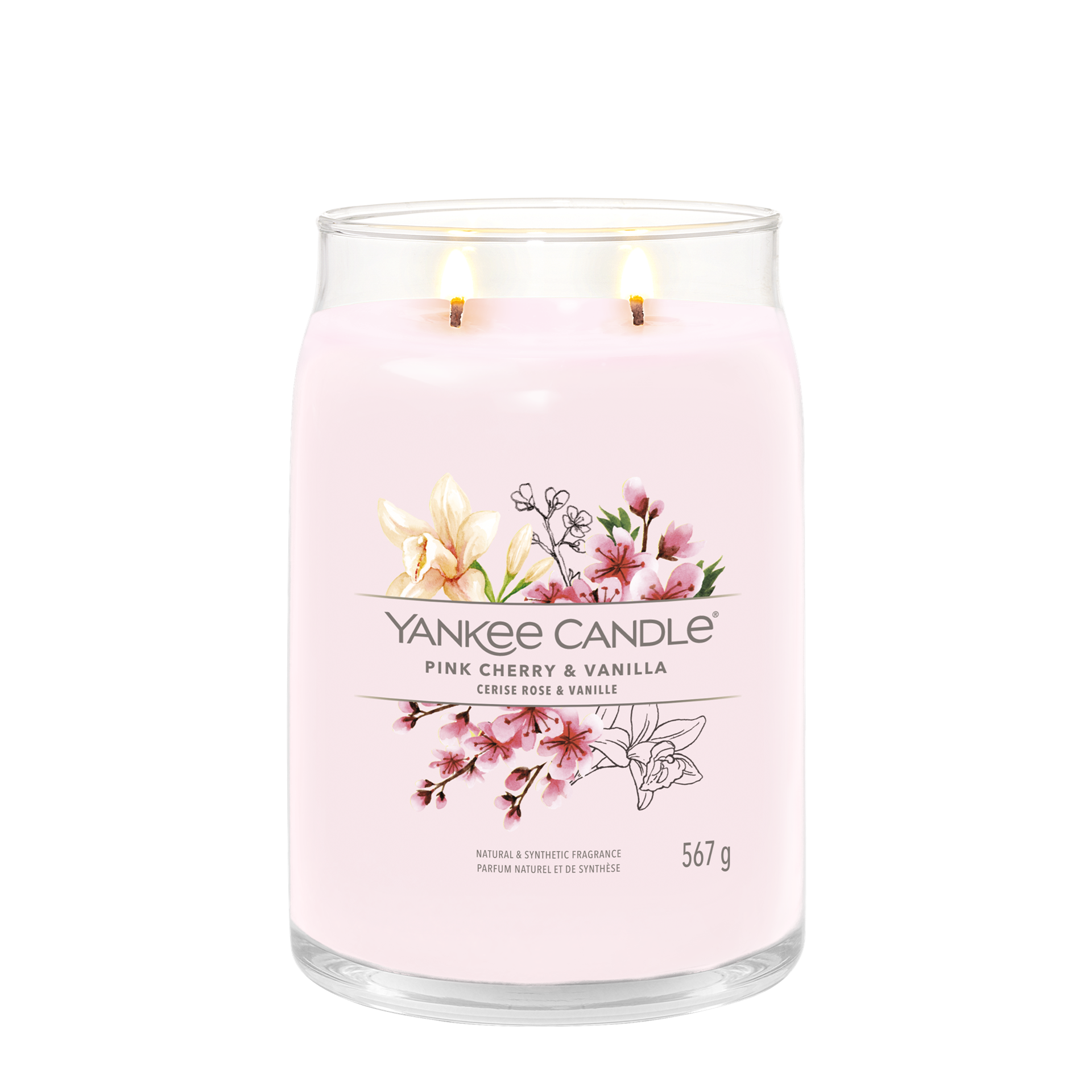 Pink Cherry & Vanilla Signature Large Jar