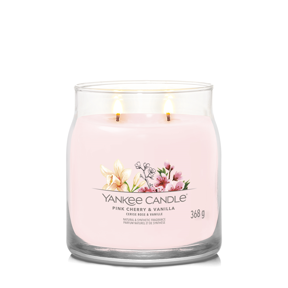 Pink Cherry & Vanilla Signature Medium Jar