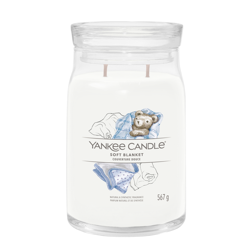 Soft Blanket  Signature Large Jar