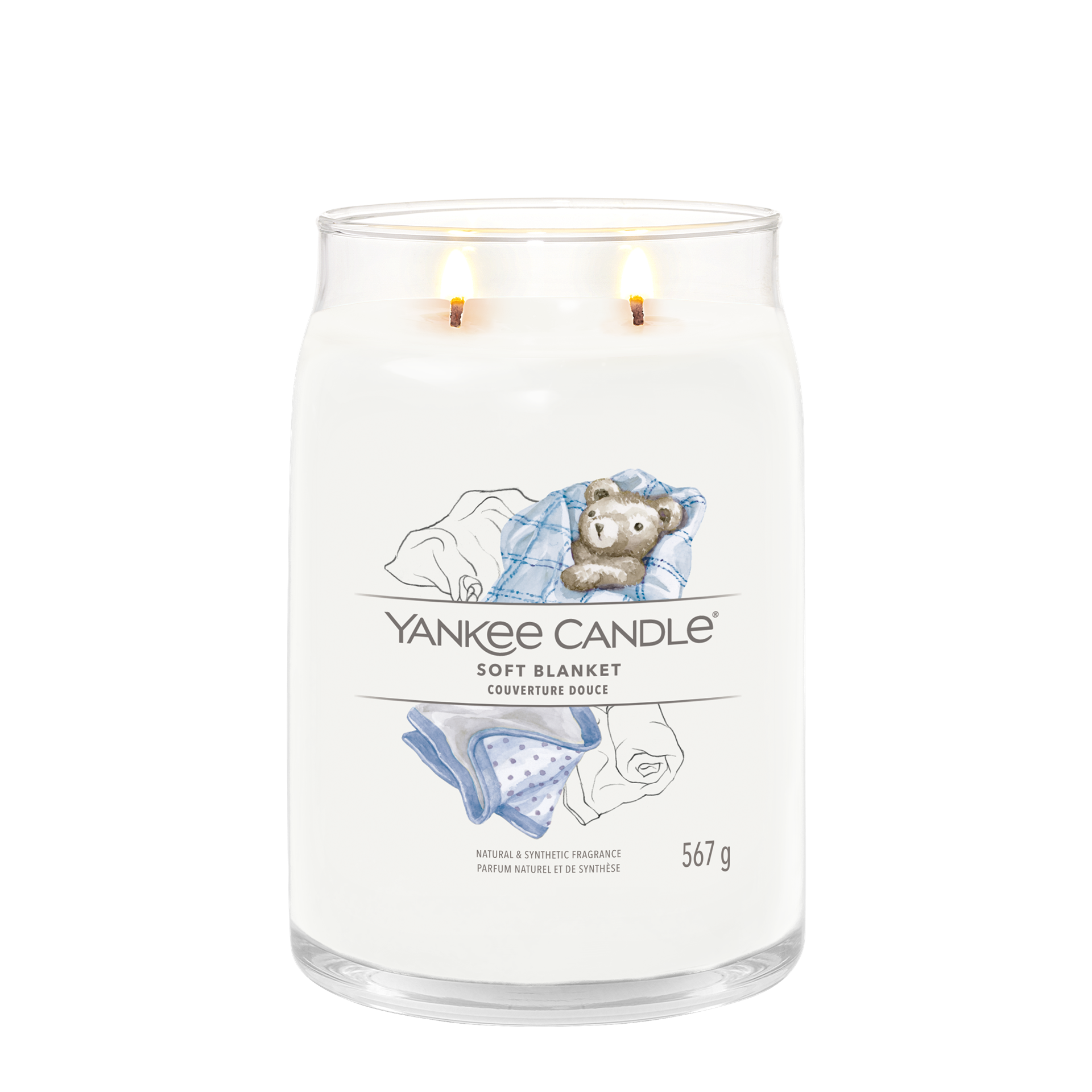 Soft Blanket  Signature Large Jar