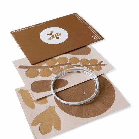 Papierblumen – small browns