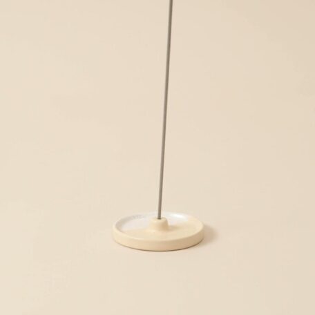 Porte-encens beige