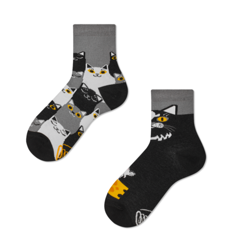 Black Cat Kids Socks