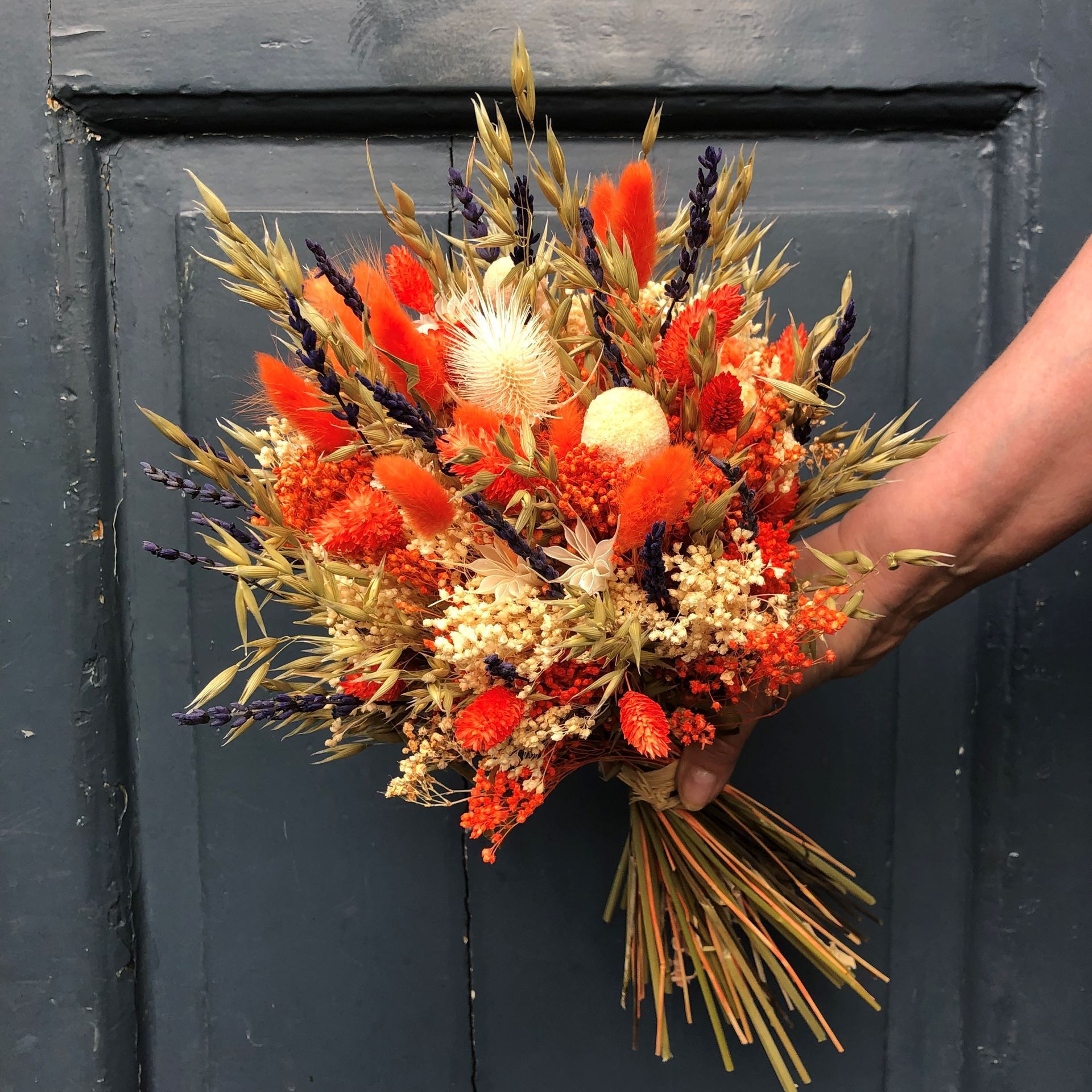 Trockenblumen Strauss Bund mix 