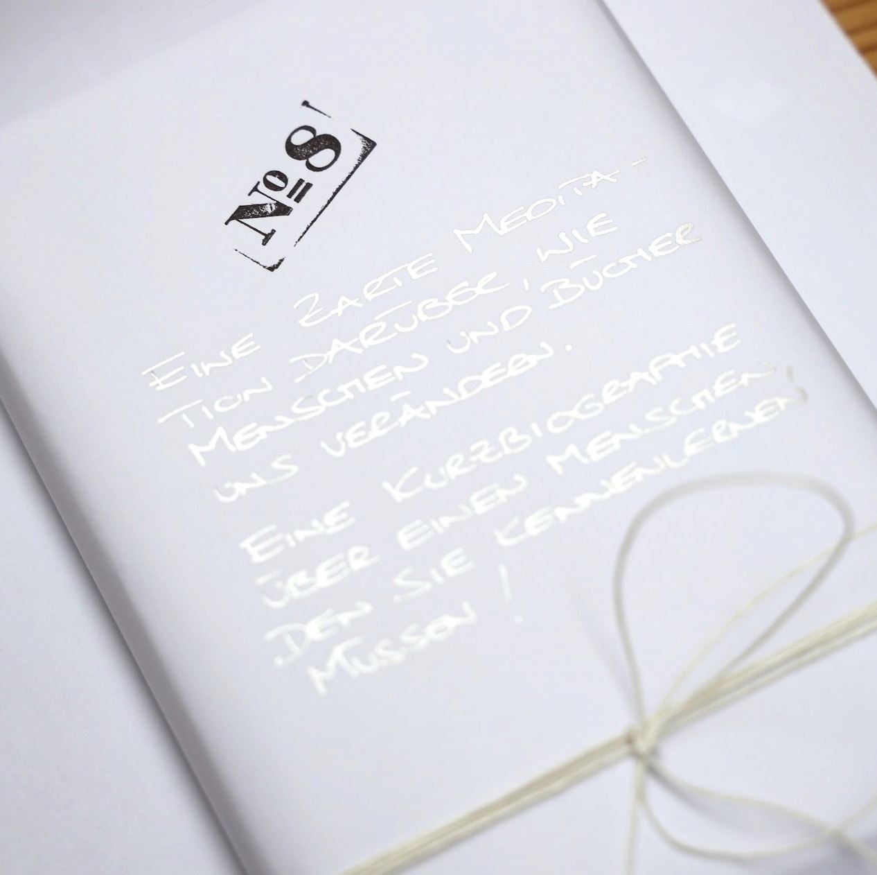 Blind date with a book - #8 (en allemand)