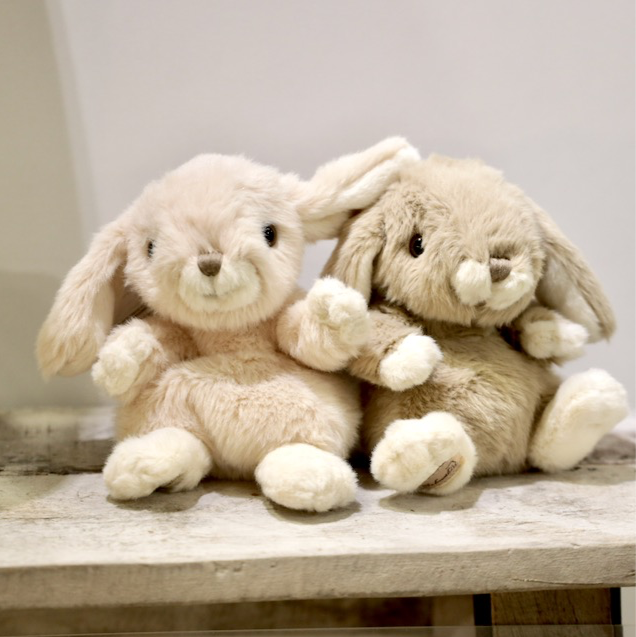 Thumper - der Kuschelhase (beige/rot)