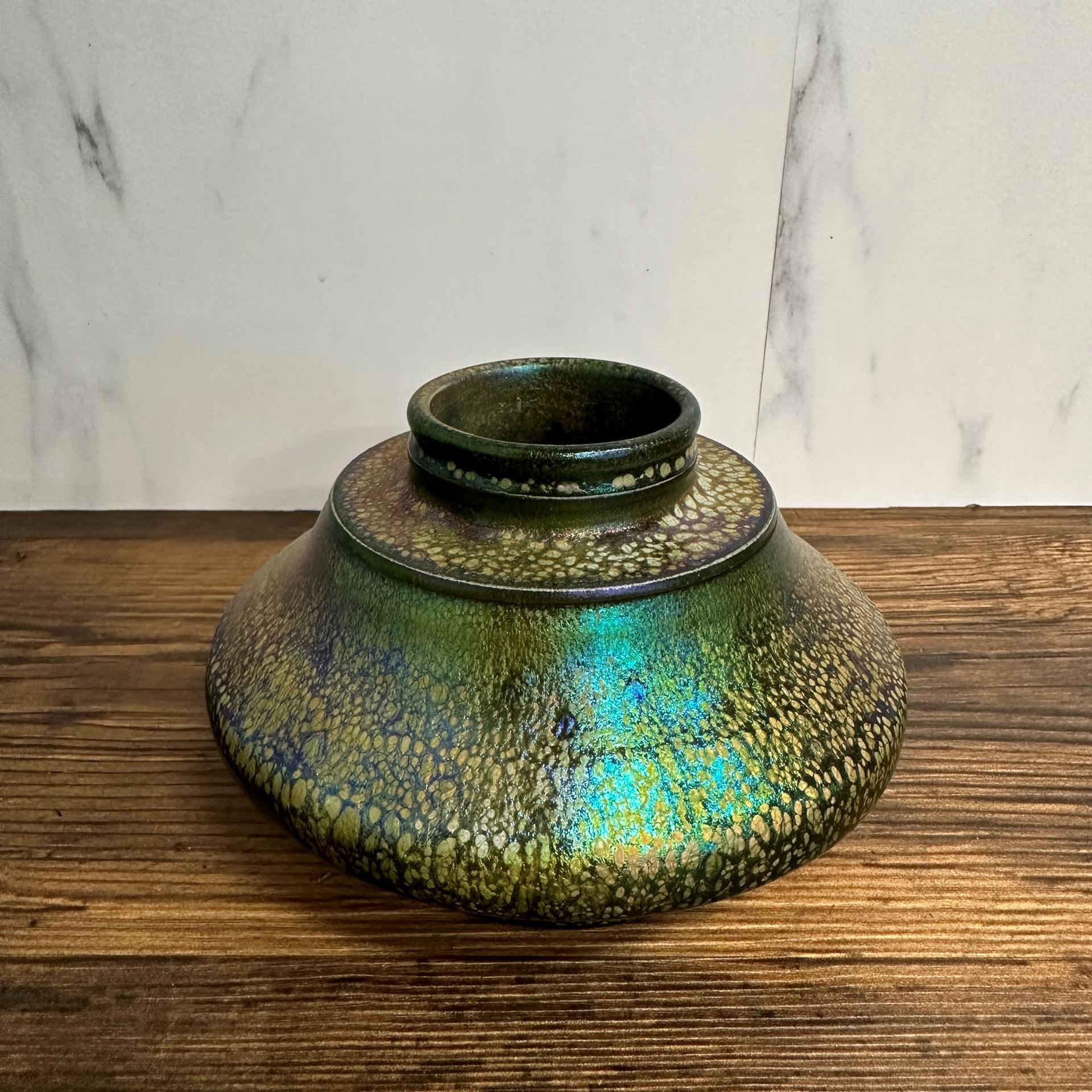 Noble vase en céramique Mobach, H 10cm, Ø 15cm