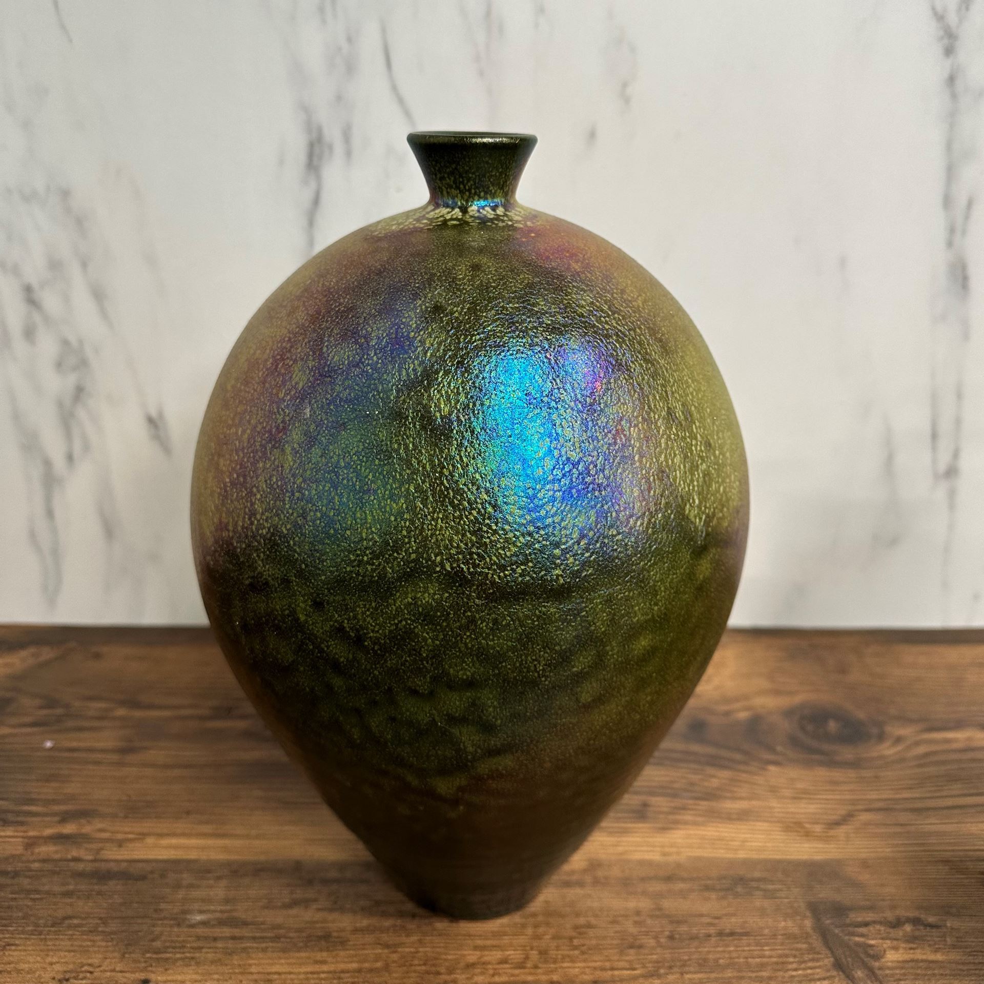 Noble vase en céramique Mobach, H 32cm, Ø 21cm