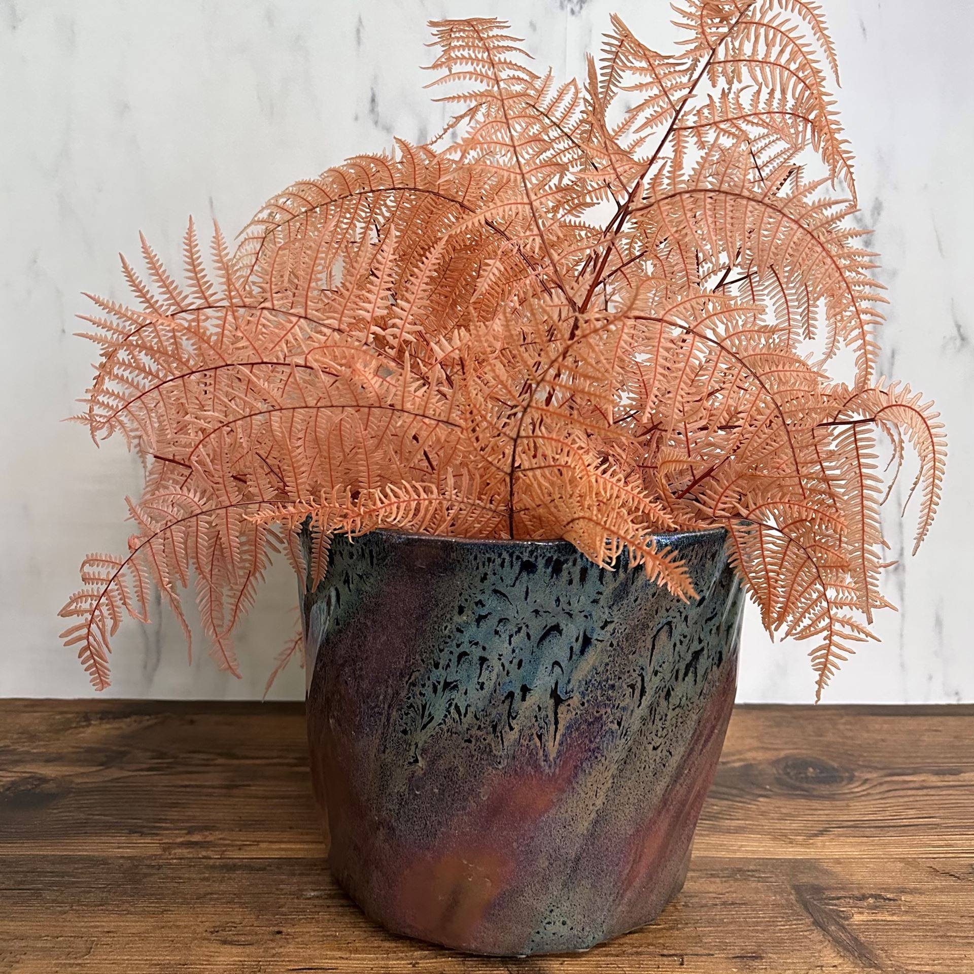 Noble vase en céramique Mobach, H 22cm, Ø 26cm