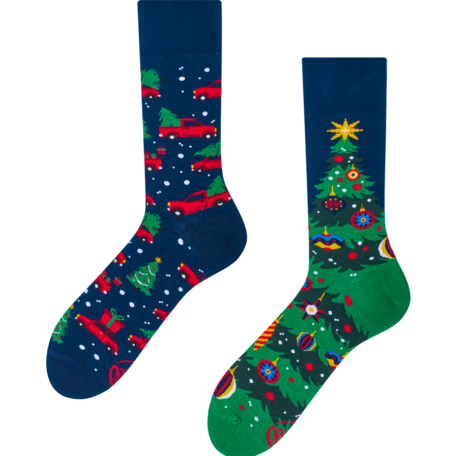 X-Mas Tree Socks