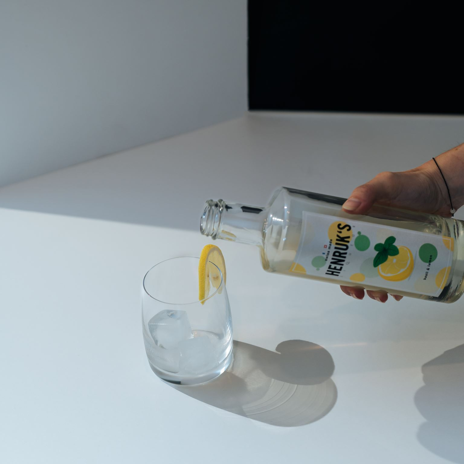 HENRUK's Likör Basilikum & Zitrone 50 cl