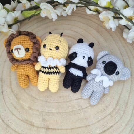 Mini Häkel-Bienchen