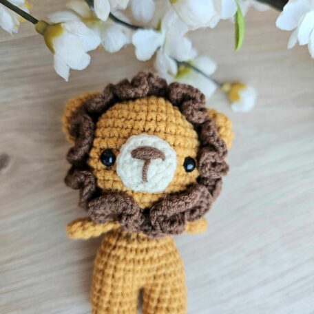 Mini Häkel-Löwe