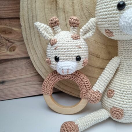 3er Set Häkel Giraffe