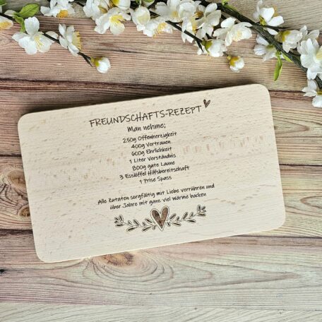 Frühstücksbrett Friends for Life