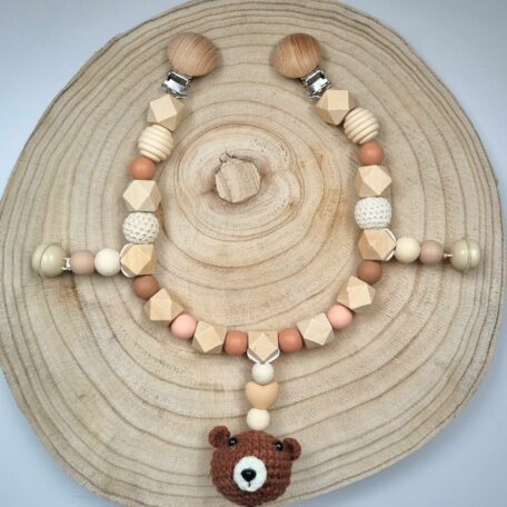 Chaîne de poussette Let's Go petit ourson