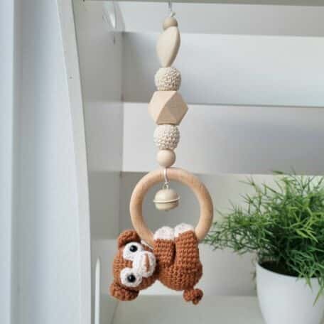 Maxi Cosi Kette kleines Äffchen mit Glocke