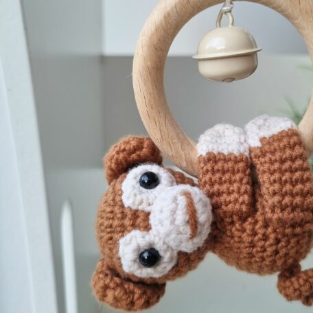 Maxi Cosi Kette kleines Äffchen mit Glocke