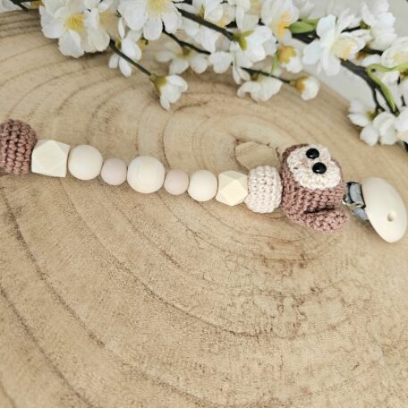 Chaîne pour tétine Singe