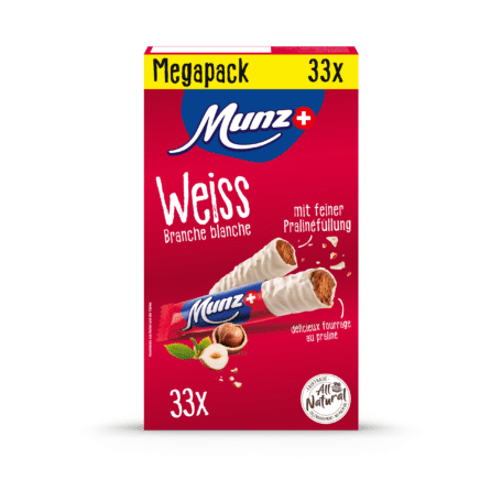Munz Prügeli weiss 23g Megapack