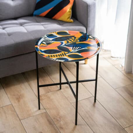 Verspielter Beistelltisch 'Chiapas', Ø 46 cm